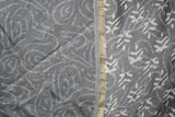 Chanderi Cotton Silk Indigo Print Suit – Gray