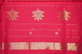 Chanderi Silk Cotton Suit – Ruby Red