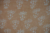 Chanderi Silk Cotton Dabu Print Suit – Peach