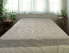 Kachha Suti Pure Cotton Handwoven King Size Bed Cover / Bedsheet