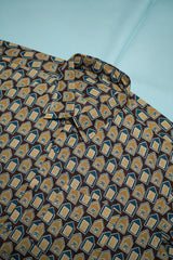 Mix Cotton Printed Men’s Shirt