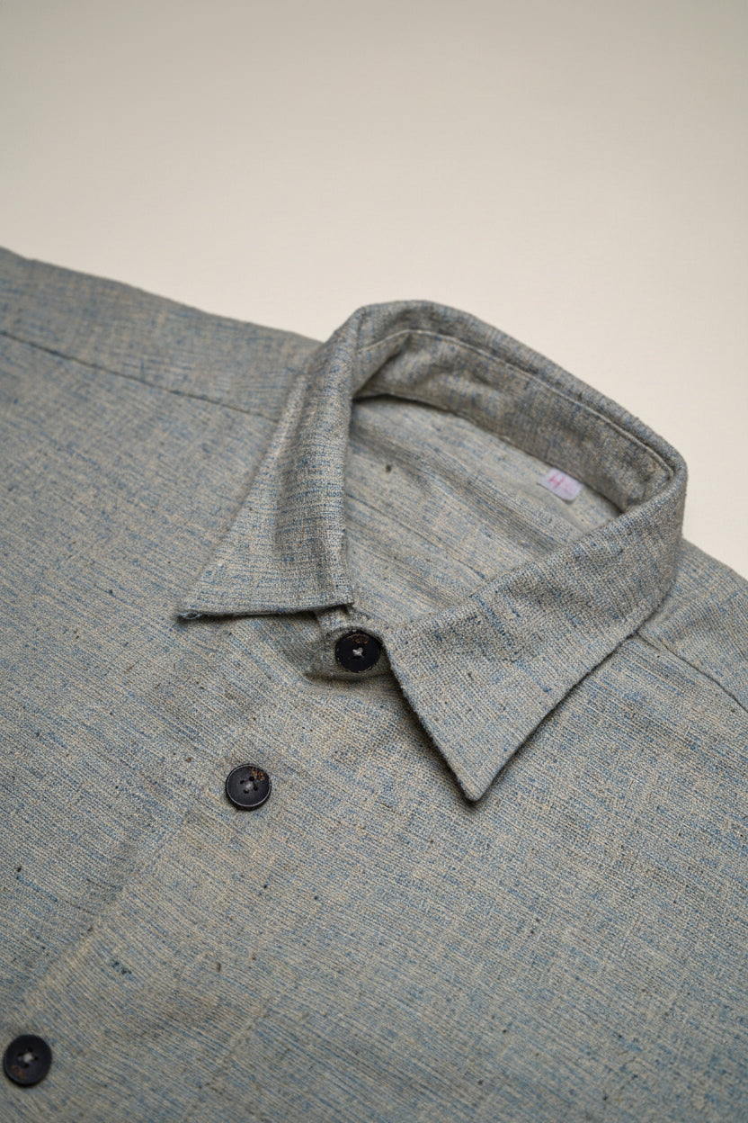 Dindori Khadi Cotton Plain Men’s Shirt