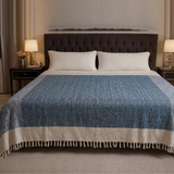 Kachcha Suti Pure Cotton Handwoven King Size Bed Cover