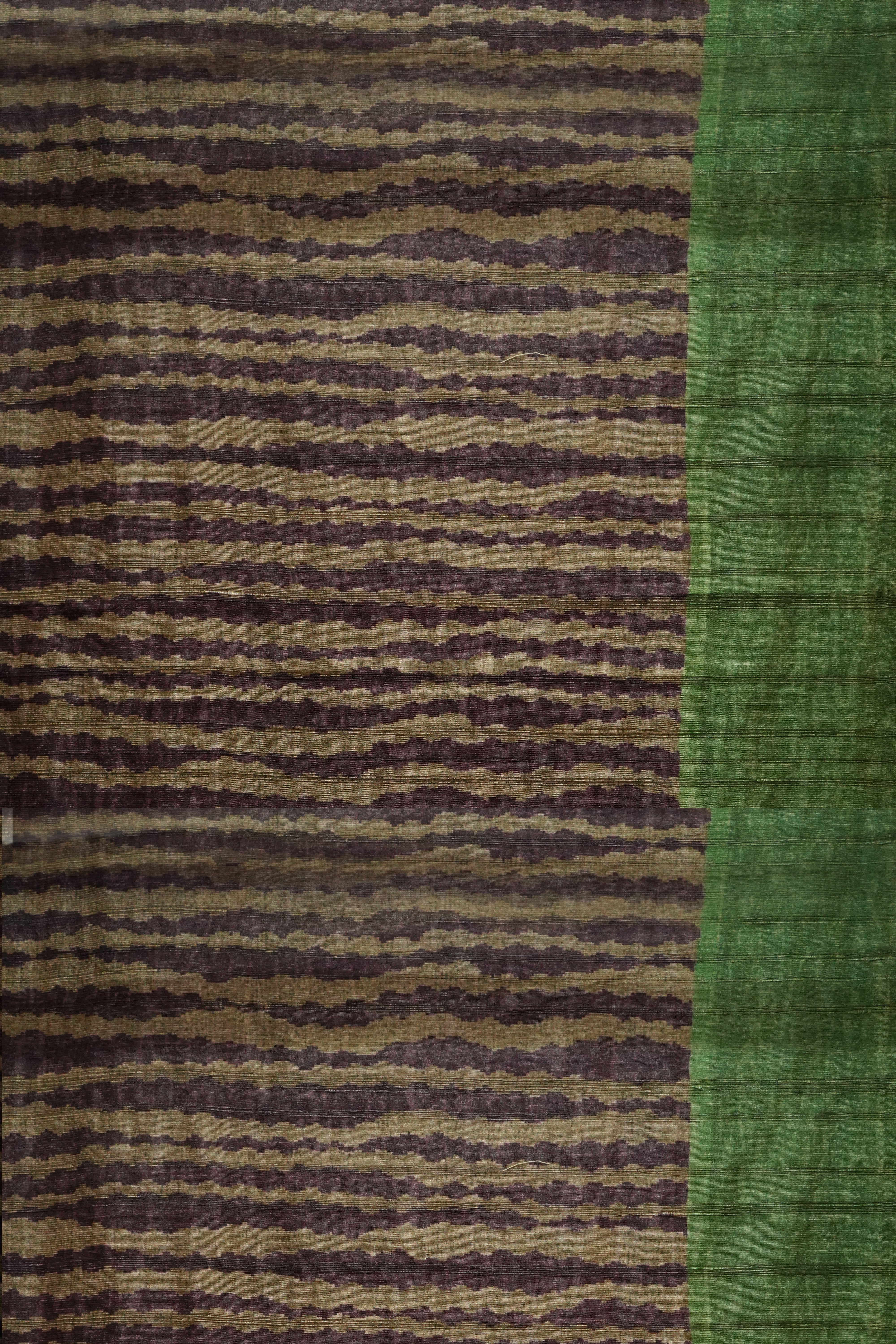 Pure Kosa Silk Saree with Hand Kantha Work