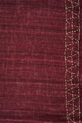 Pure Kosa Silk Saree with Hand Kantha Work