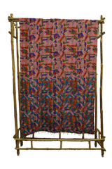 Reversible Pure Silk Kantha Work Dupatta