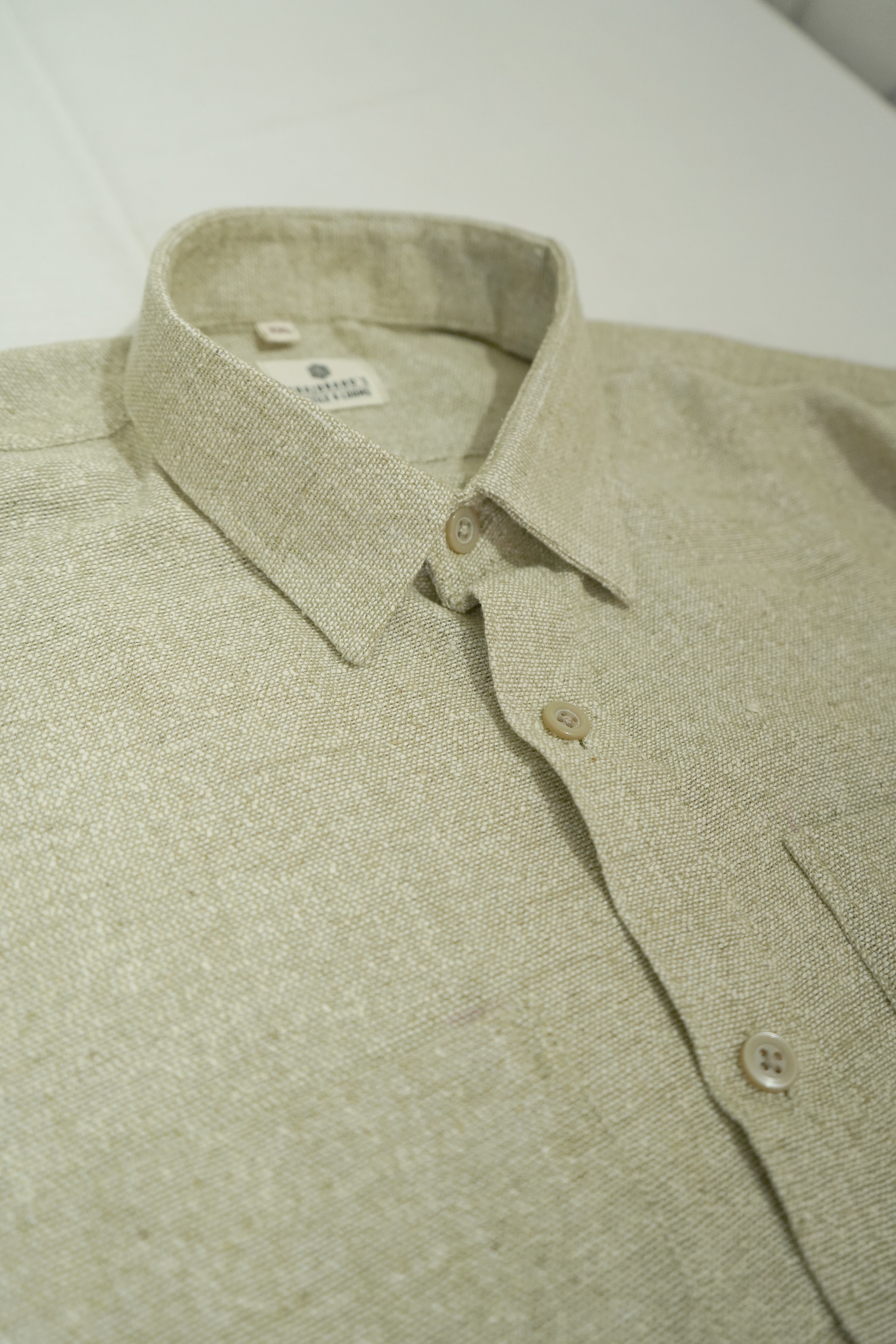 Men'sDindoriCotton Khadi Double Pocket Regular Fit Shirt