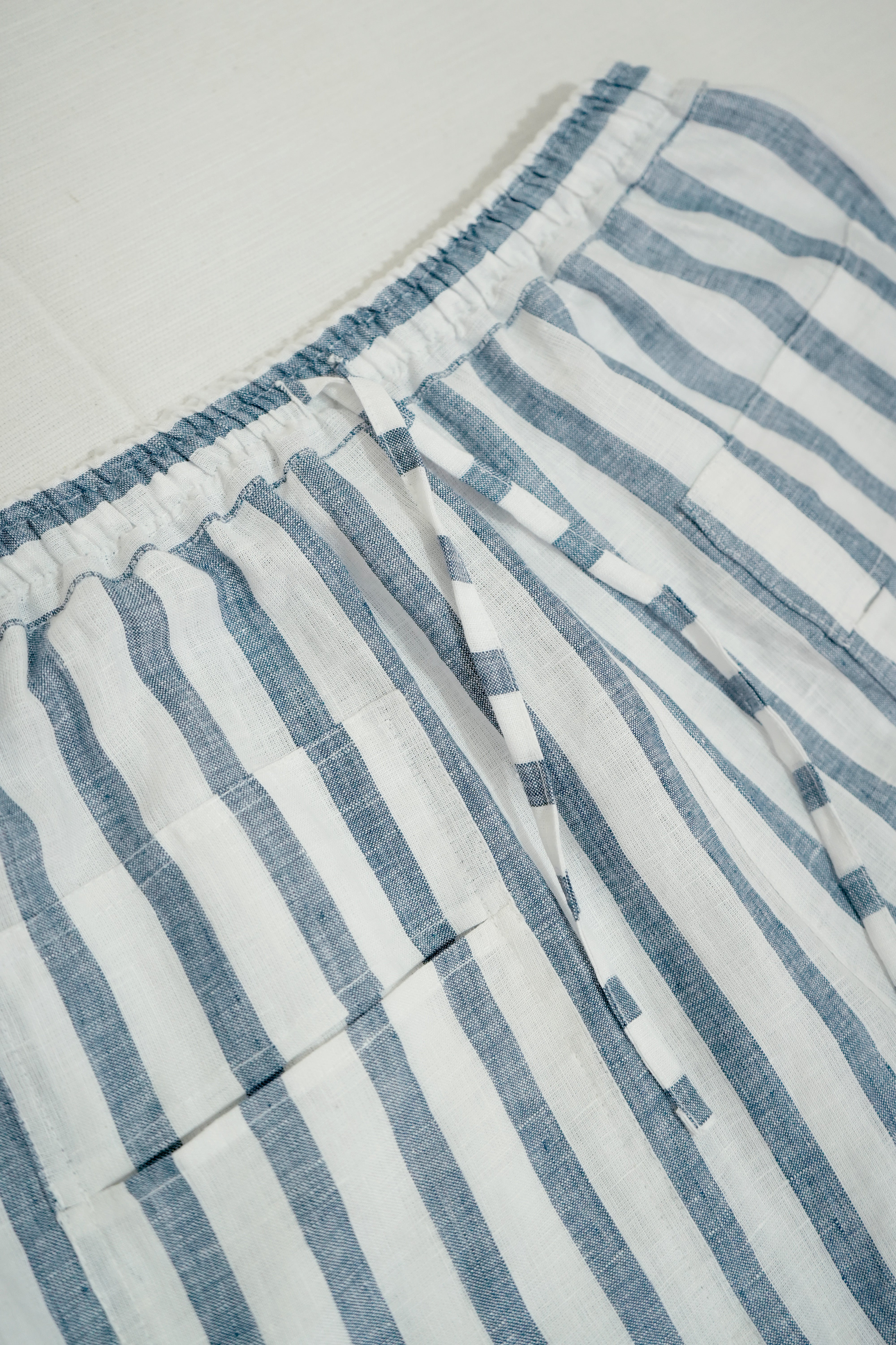 Seersucker Cotton Tuscany Trouser