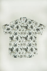 Mix Cotton Jungle Printed Men’s Shirt