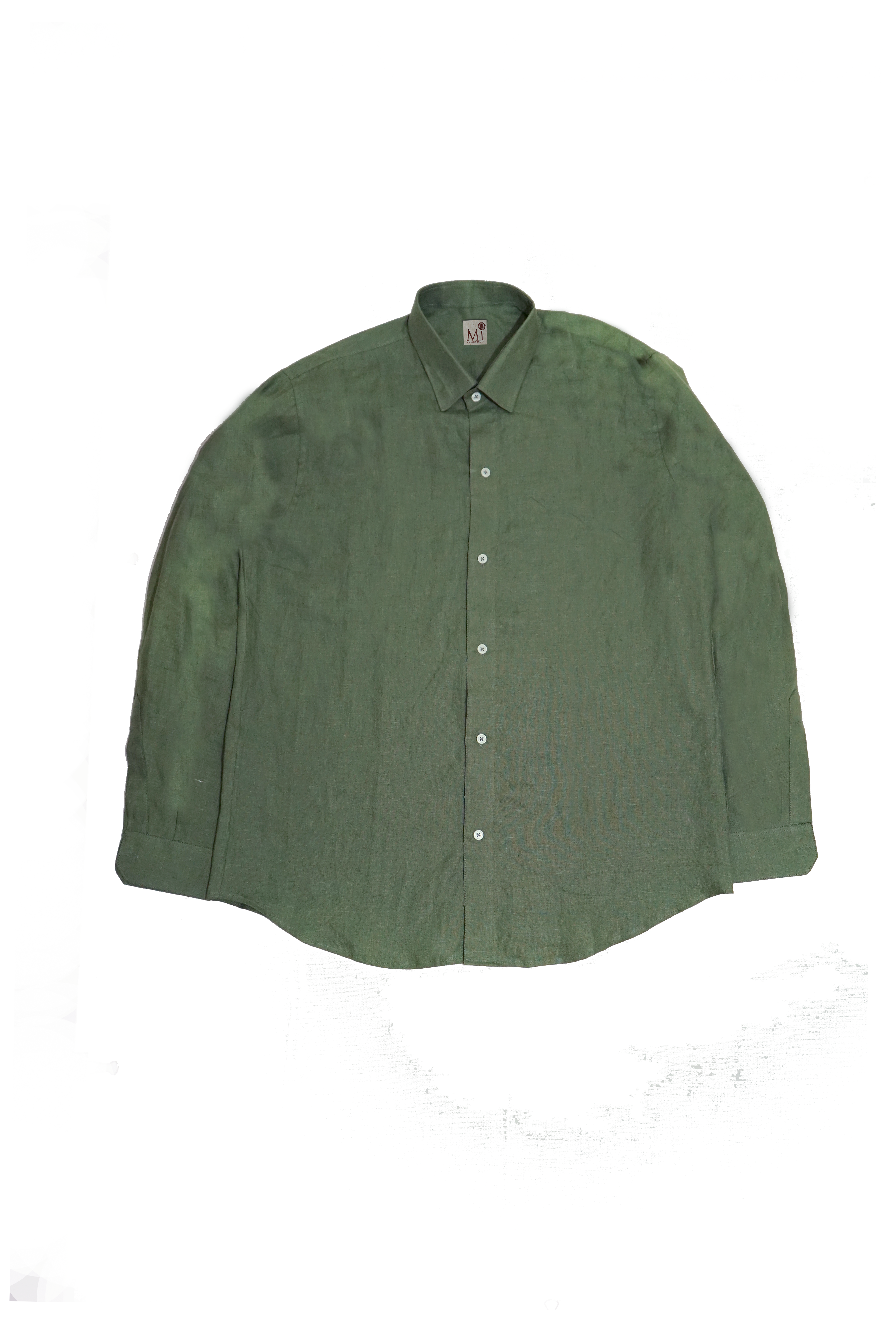 Men's Pure Linen Full Sleeve Regular Fit Shirt