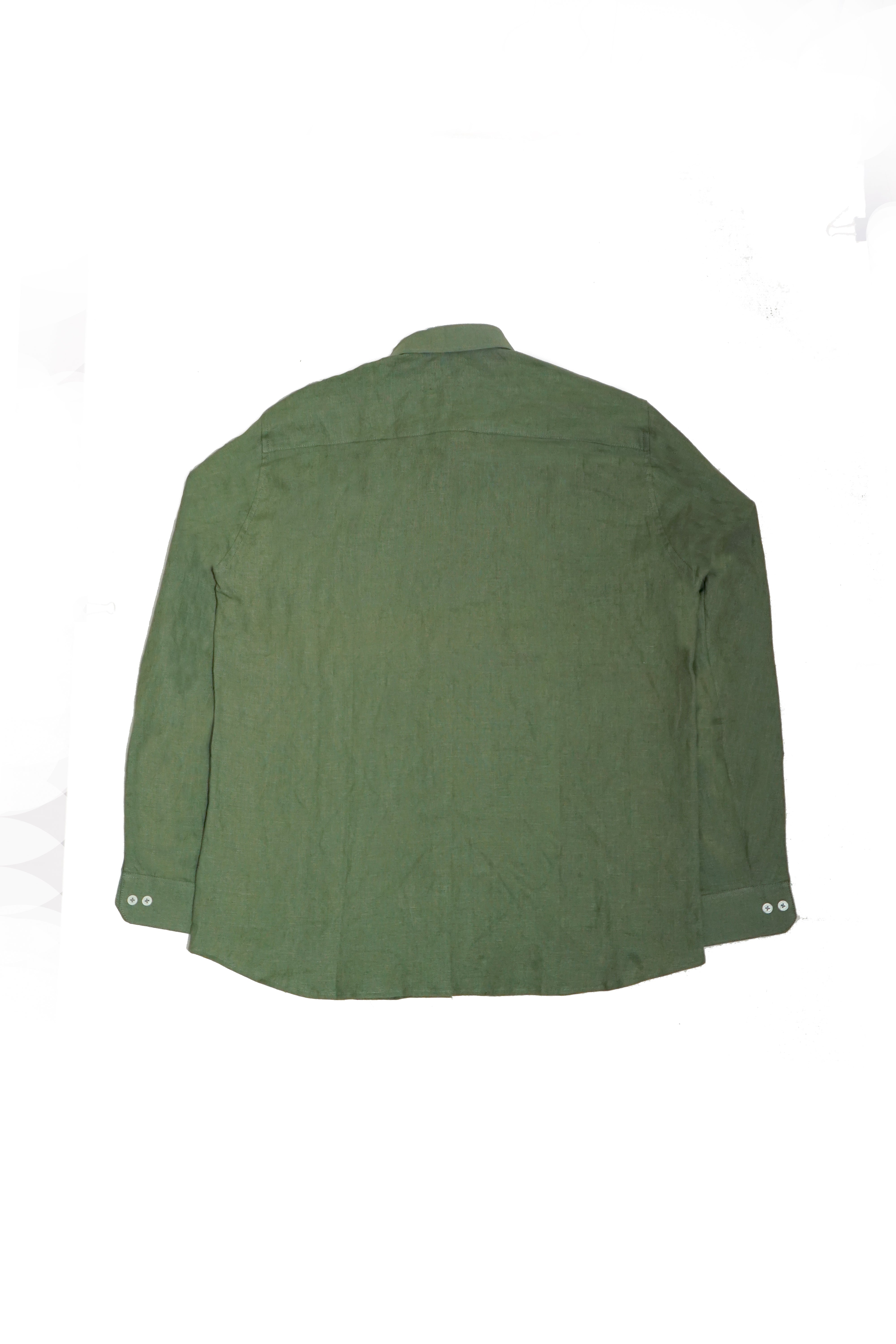 Men's Pure Linen Full Sleeve Regular Fit Shirt