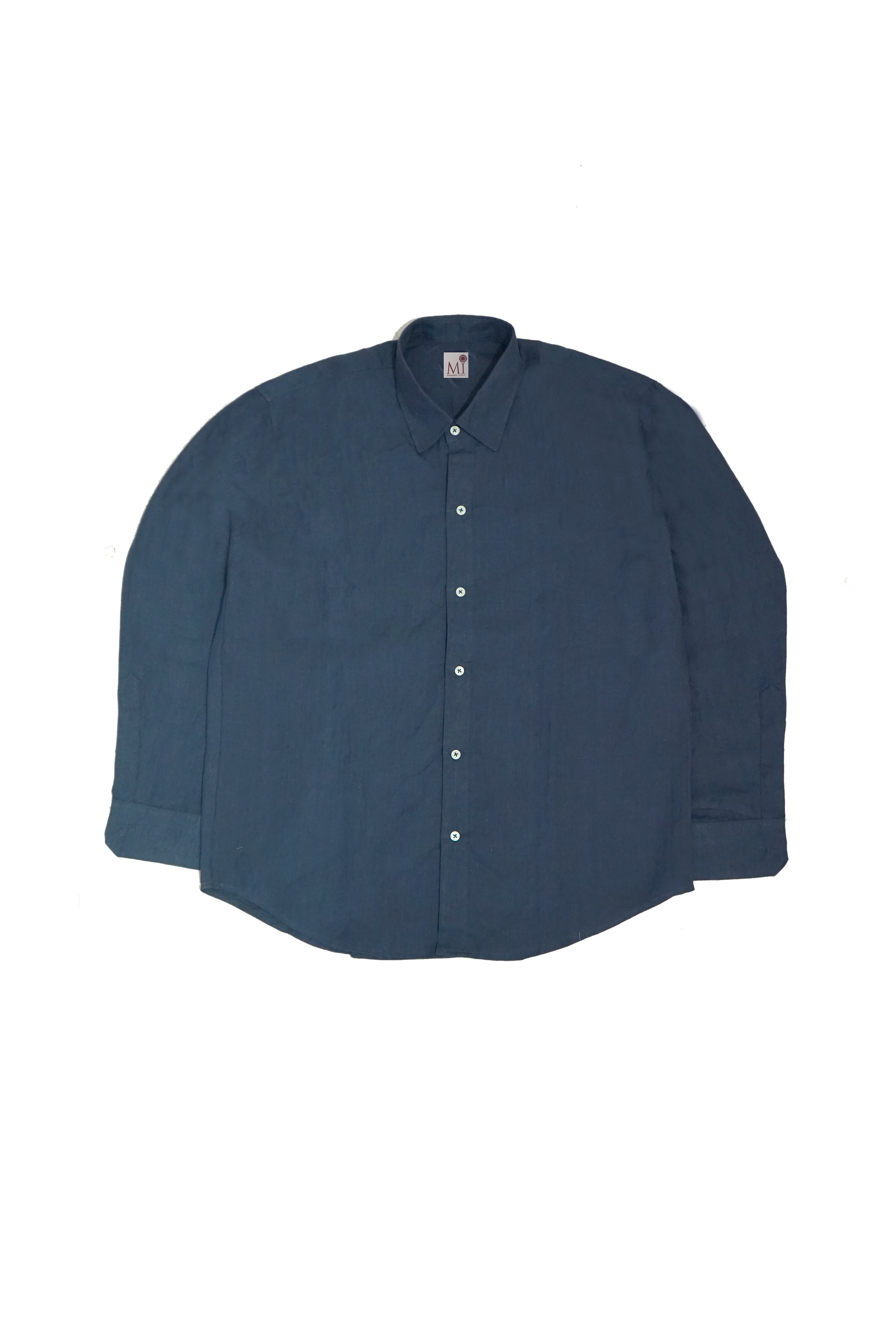 Men's Pure Linen Full Sleeve Regular Fit Shirt