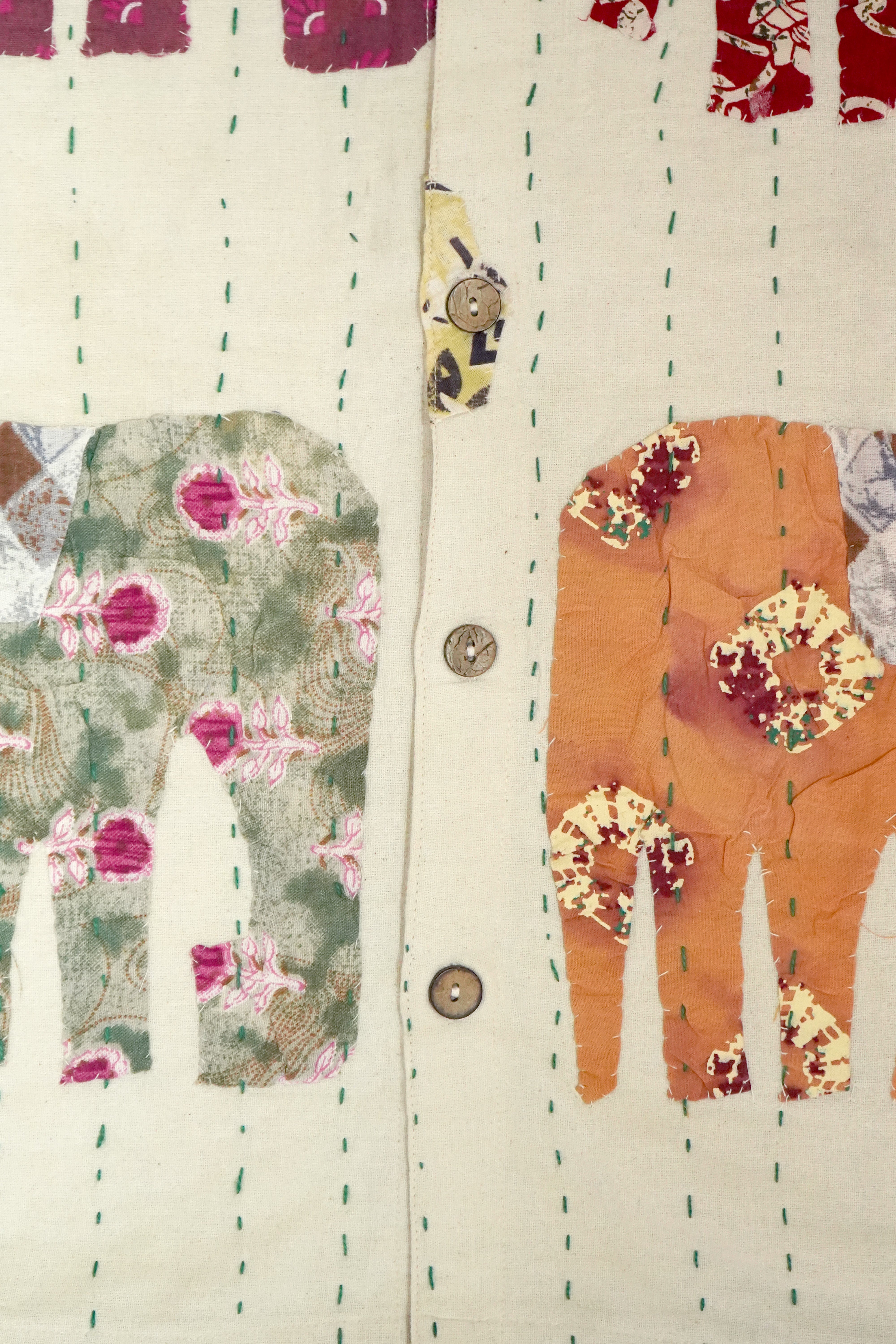 Elephant Patchwork Jacket
