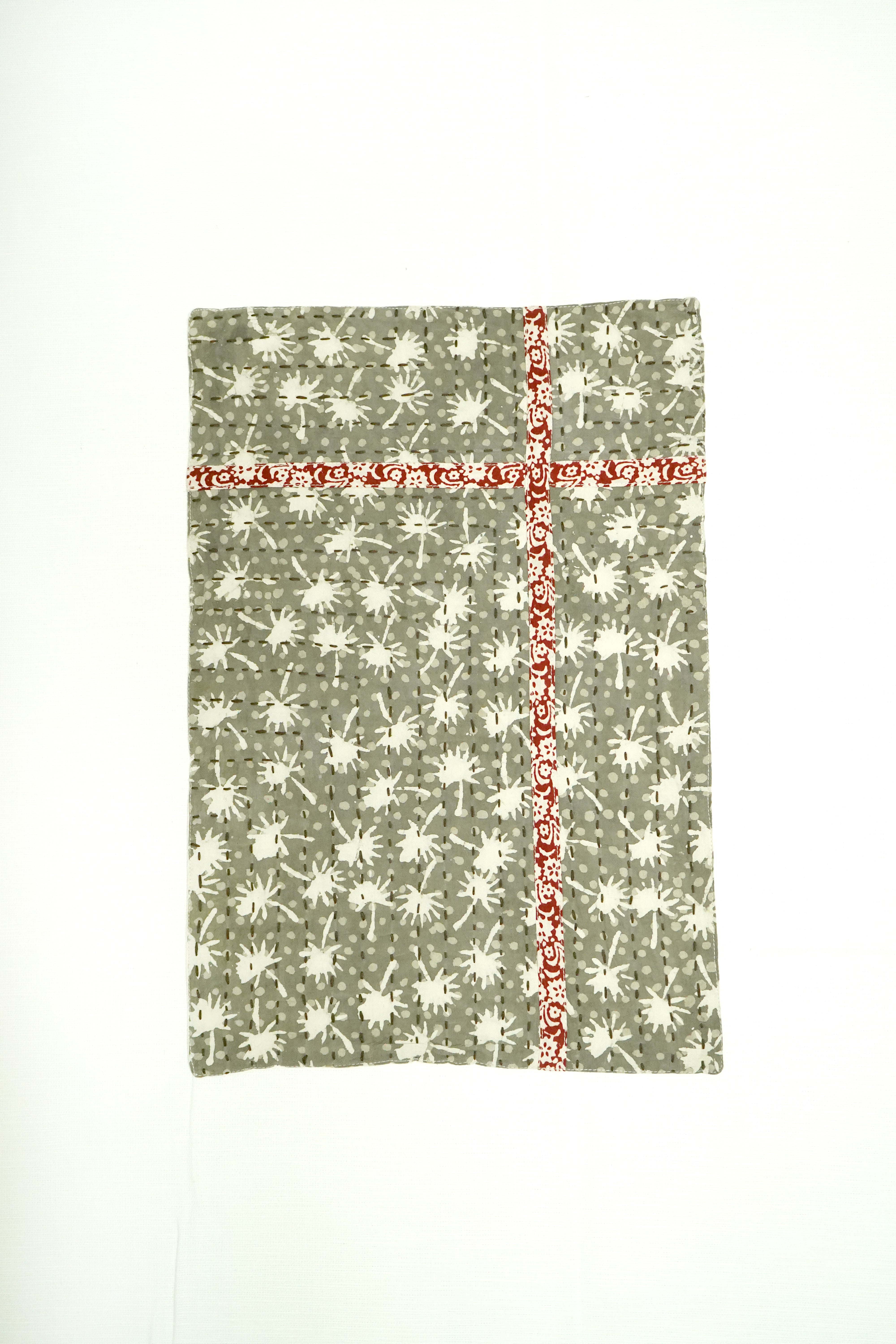 Handcrafted Kantha Work Dining Table Placemats – Set of 2