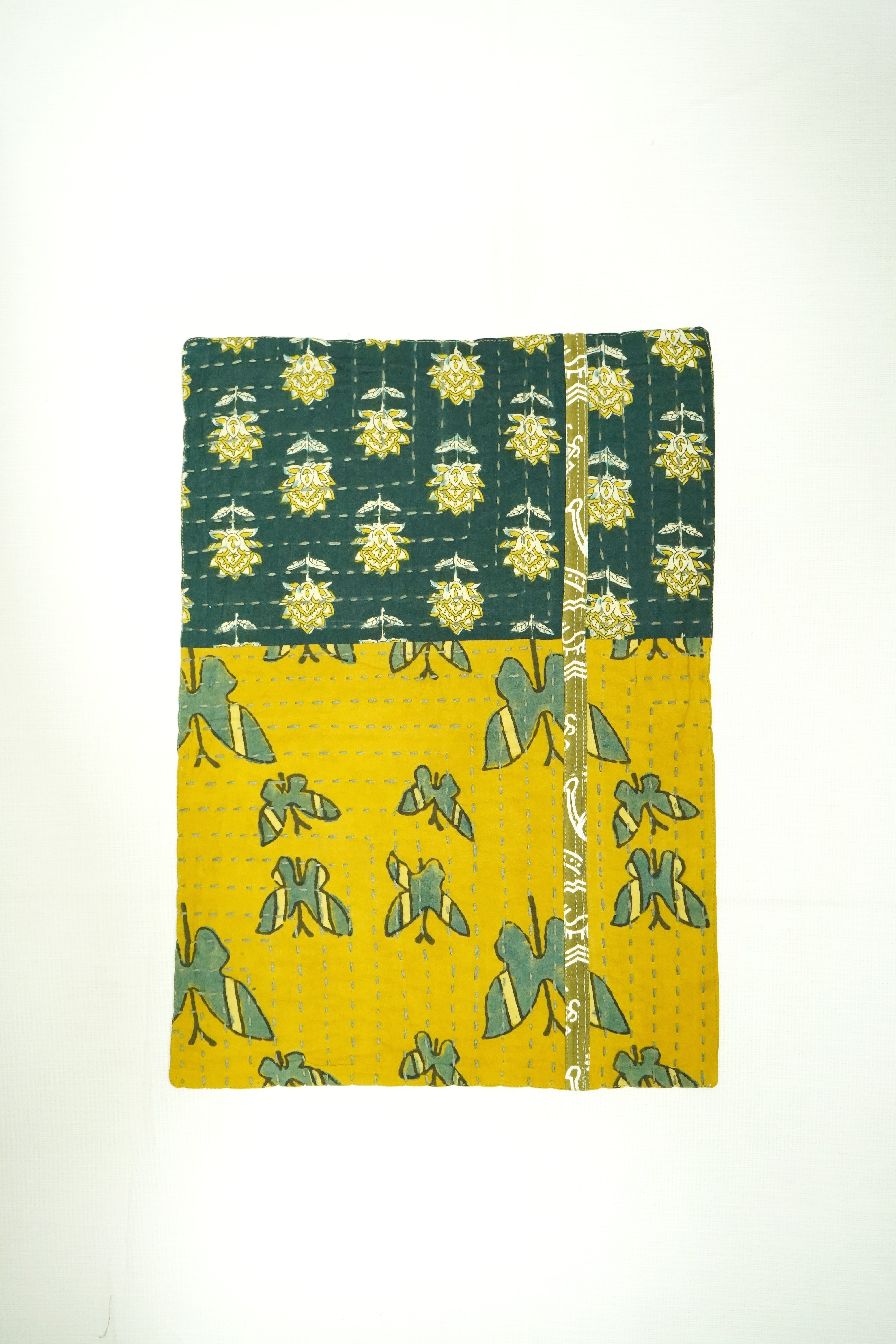 Handcrafted Kantha Work Dining Table Placemats – Set of 2