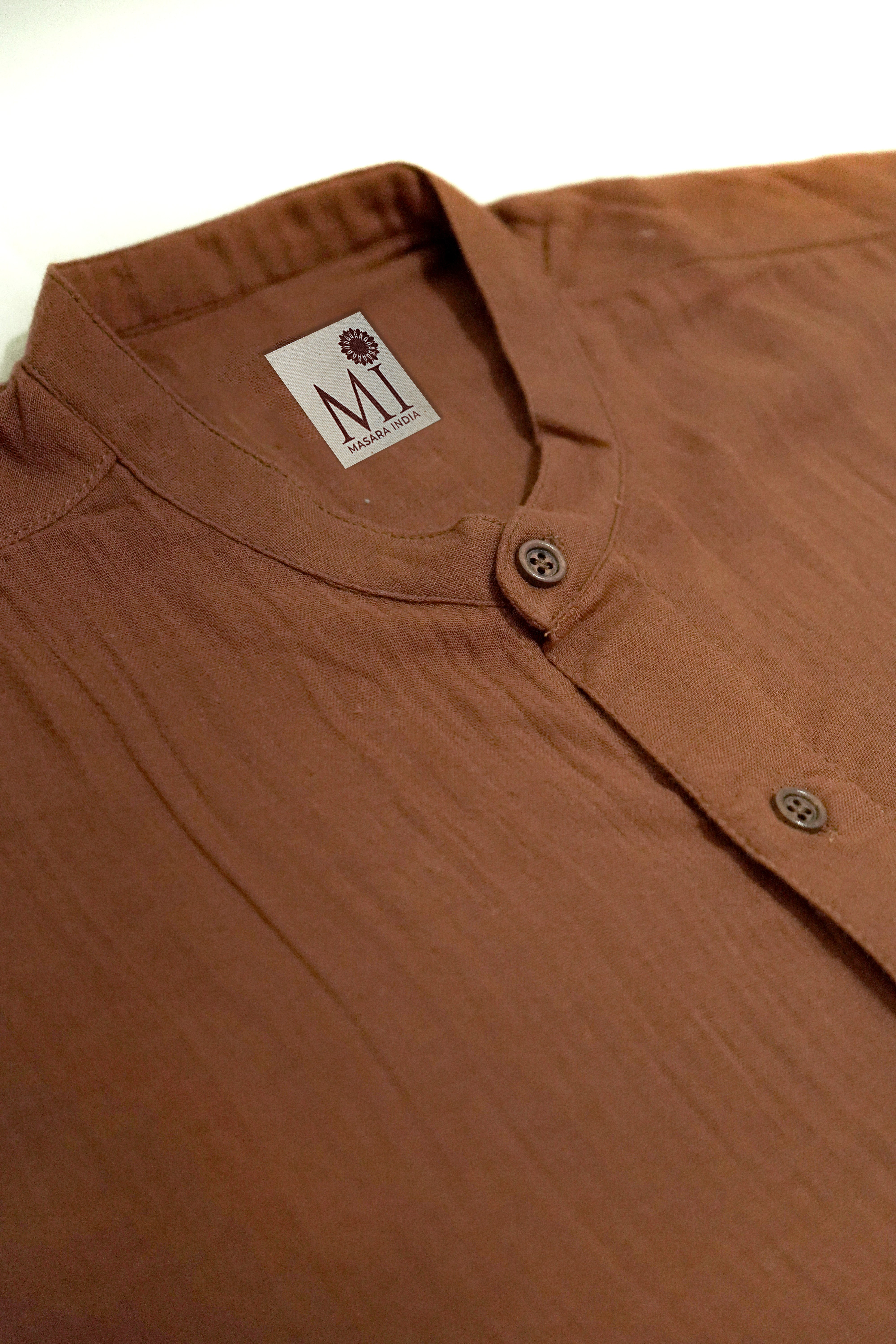 Muslin Double Gauze Cotton Shirt