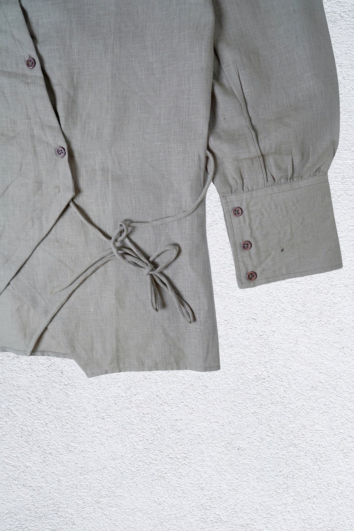 Women’s Pure Linen Dusty Pink Shirt – Elegant Casual Summer Wear