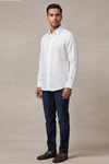 Men's Pure Linen Full Sleeve Regular Fit Shirt