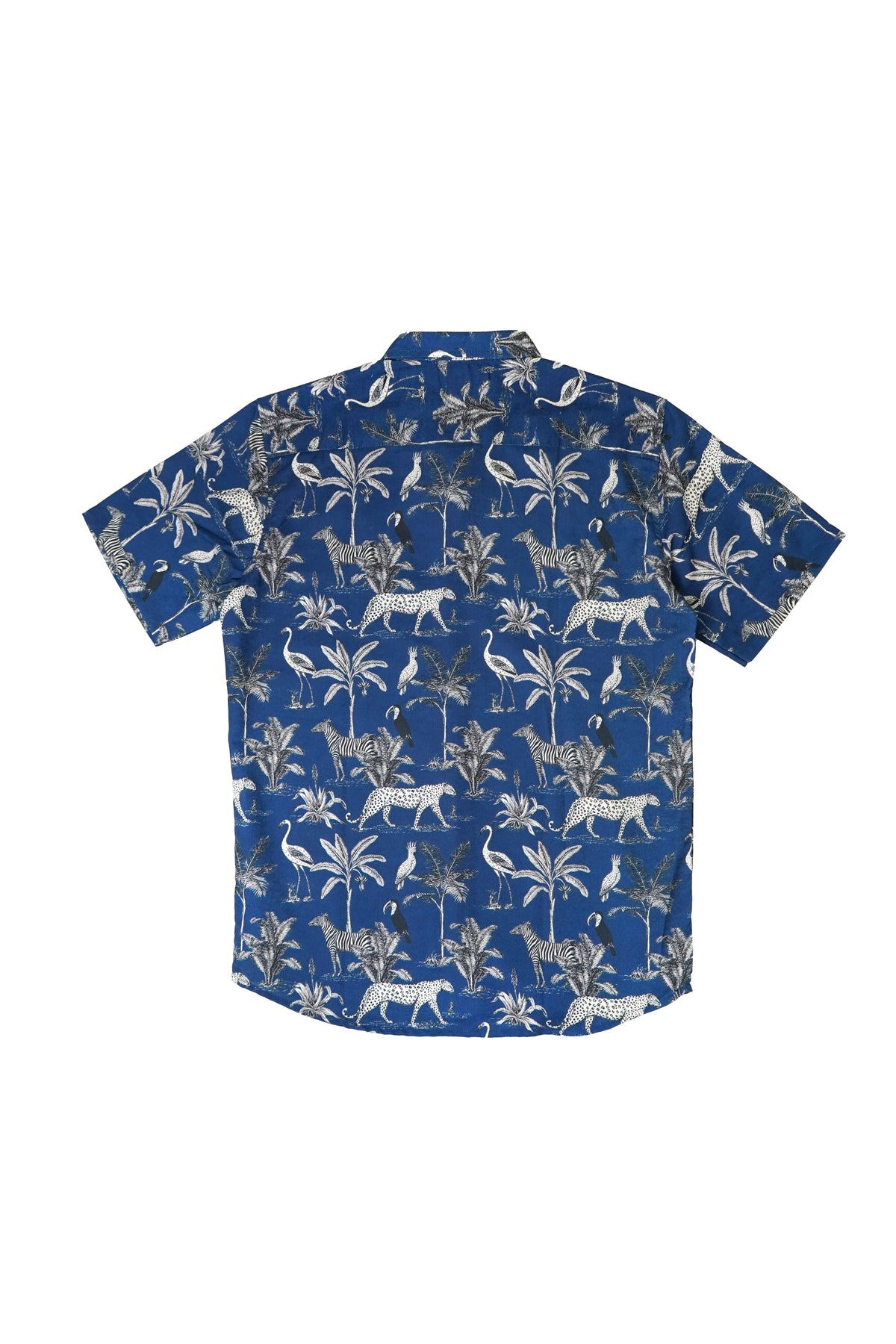 Mix Cotton Jungle Printed Men’s Shirt