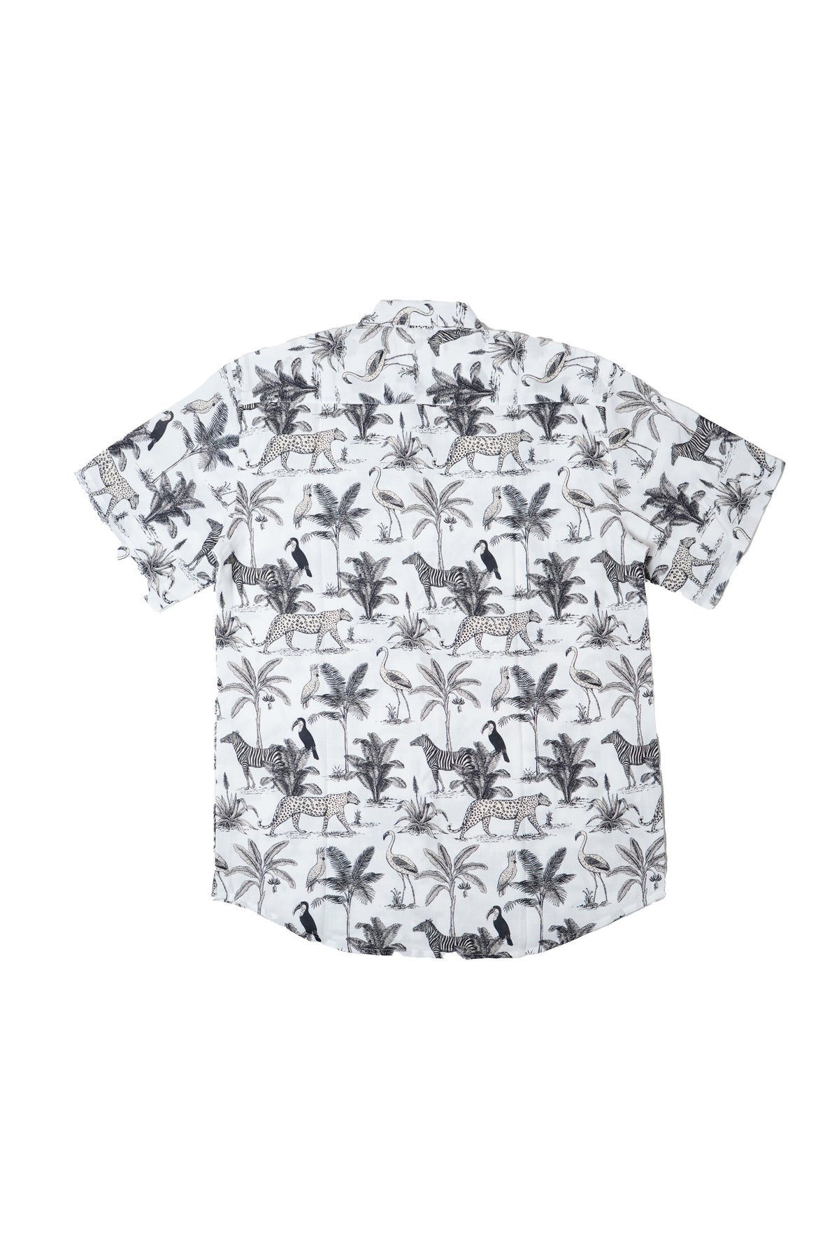 Mix Cotton Jungle Printed Men’s Shirt