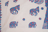 Cotton Appliqué Tree of Life Double Bedsheet