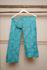 Reversible Handcrafted Kantha Work Silk Dupatta