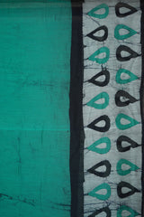 Chanderi Silk Cotton Printed Saree with Blouse Piece