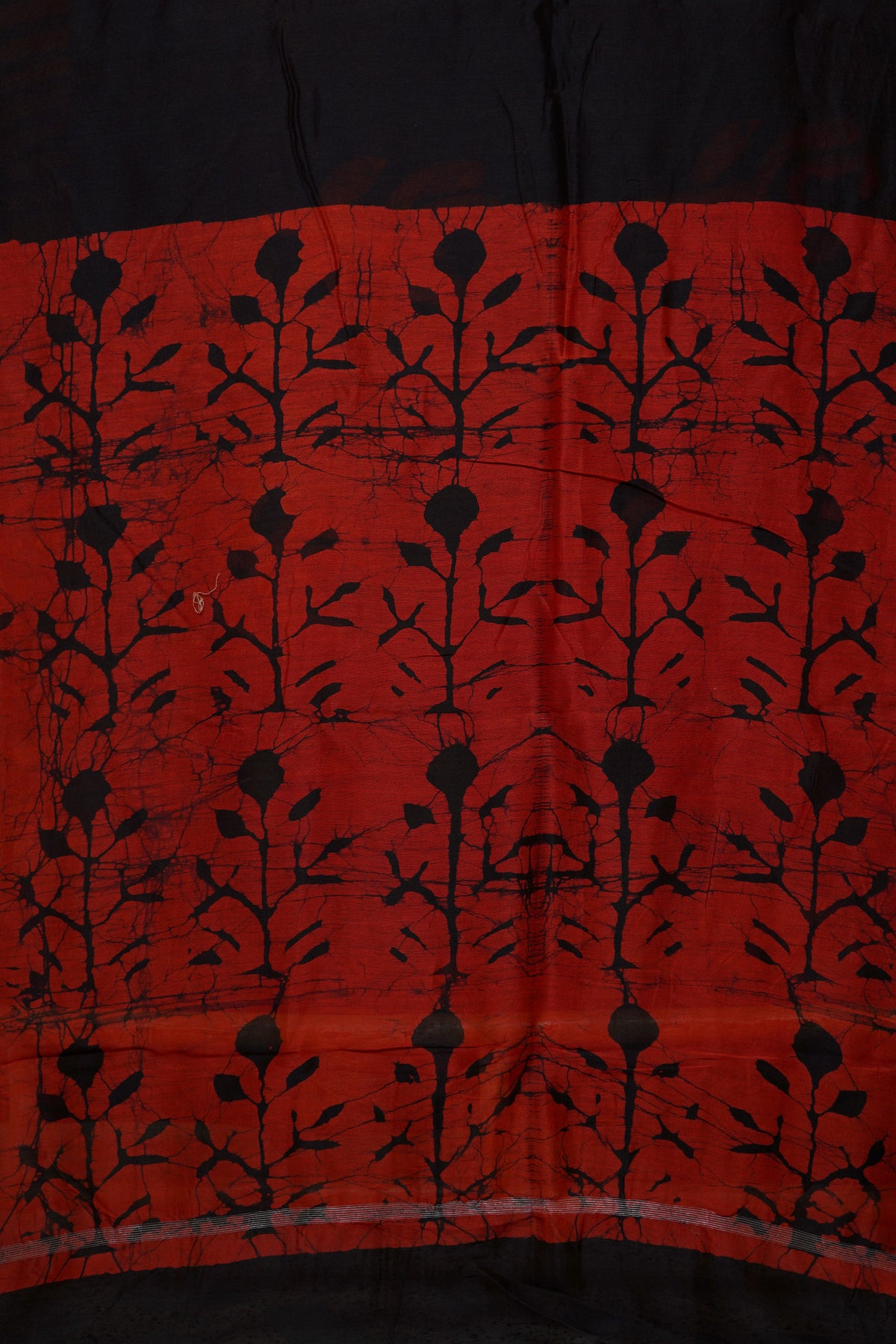 Chanderi Silk Cotton Printed Saree with Blouse Piece