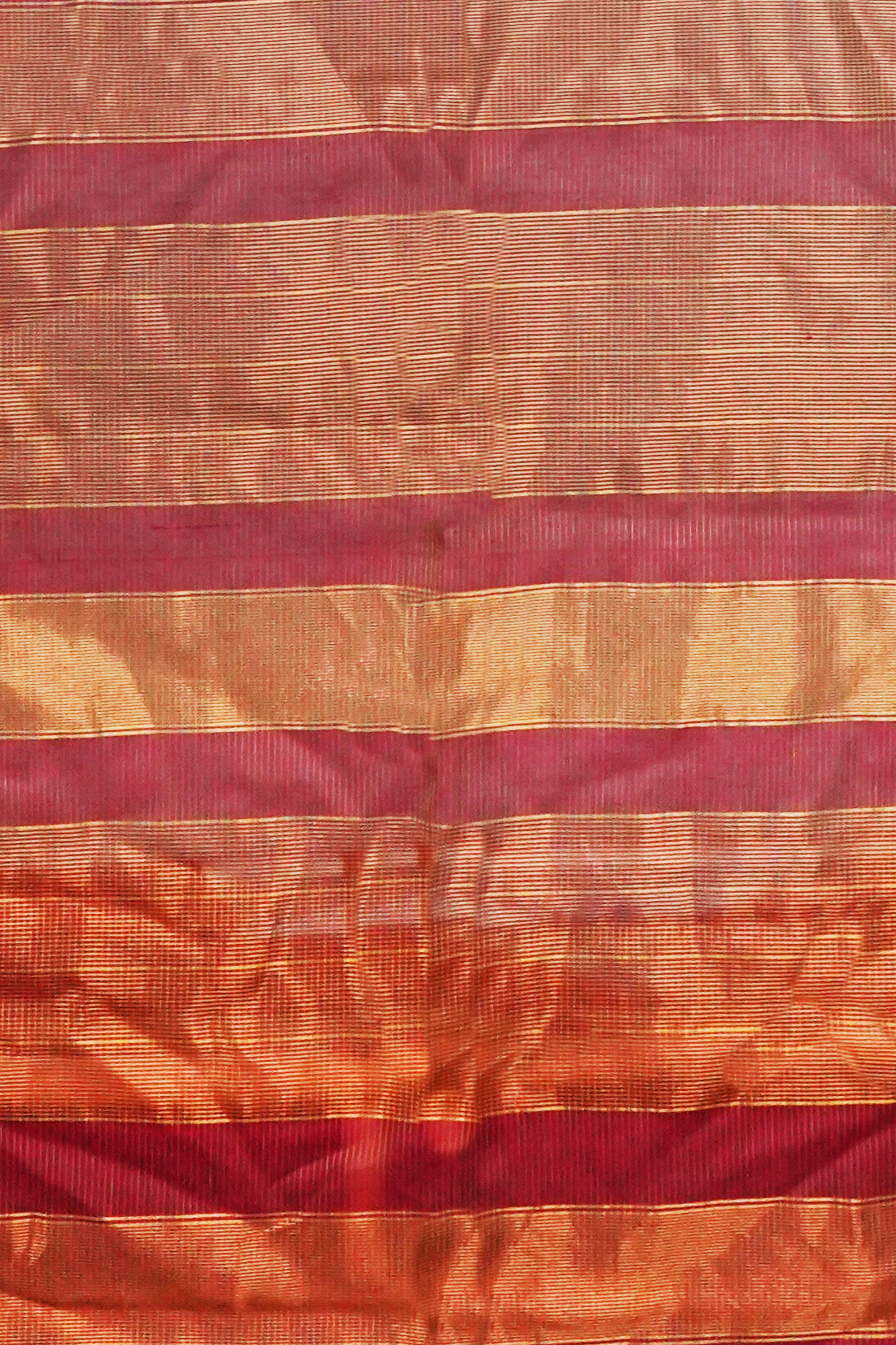 Maheshwari Cotton Silk Saree with Scot Border