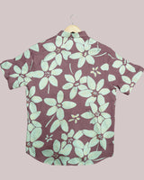 Soft Cotton Rosy Brown Shirt for Men