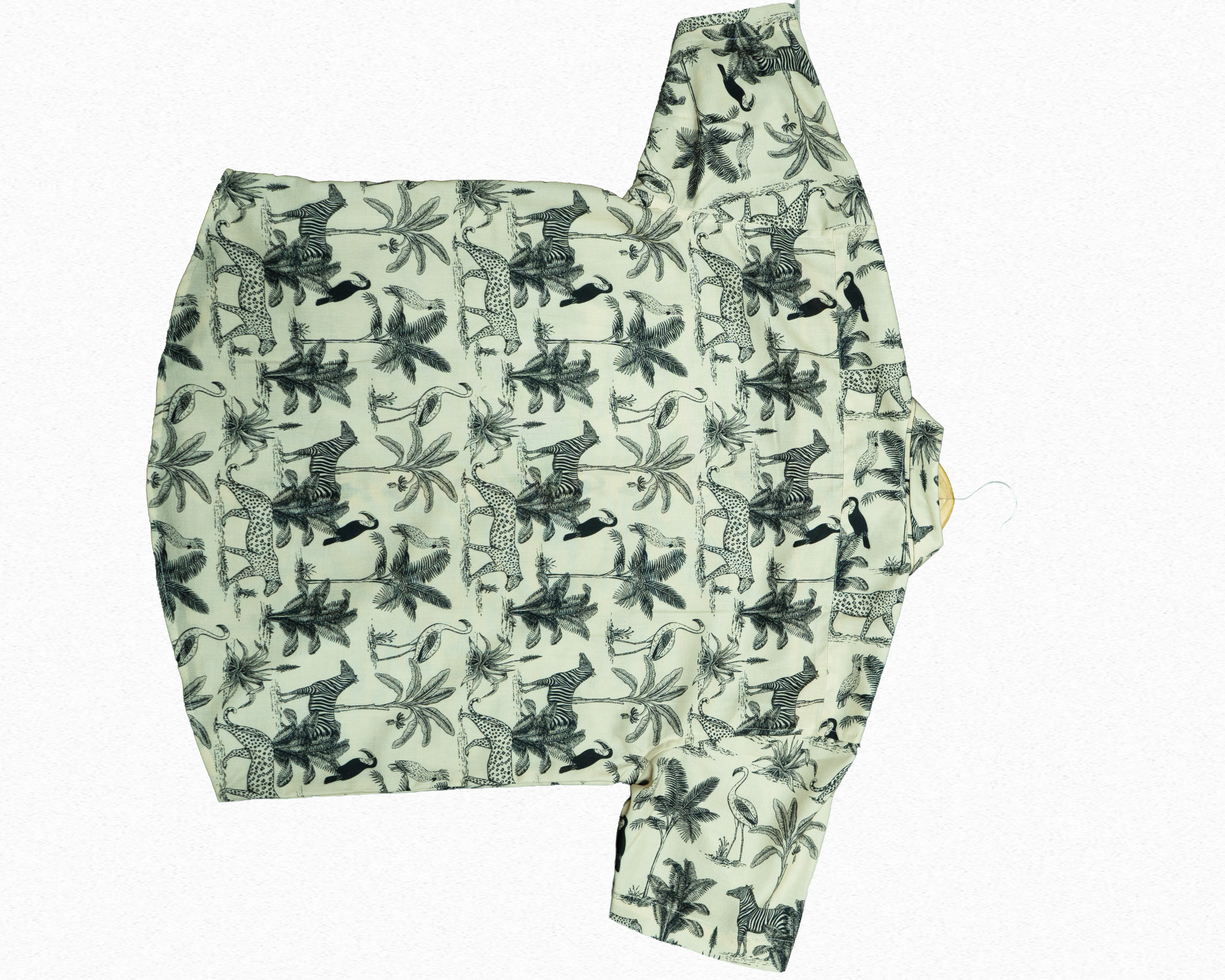 Mix Cotton Jungle Printed Men’s Shirt