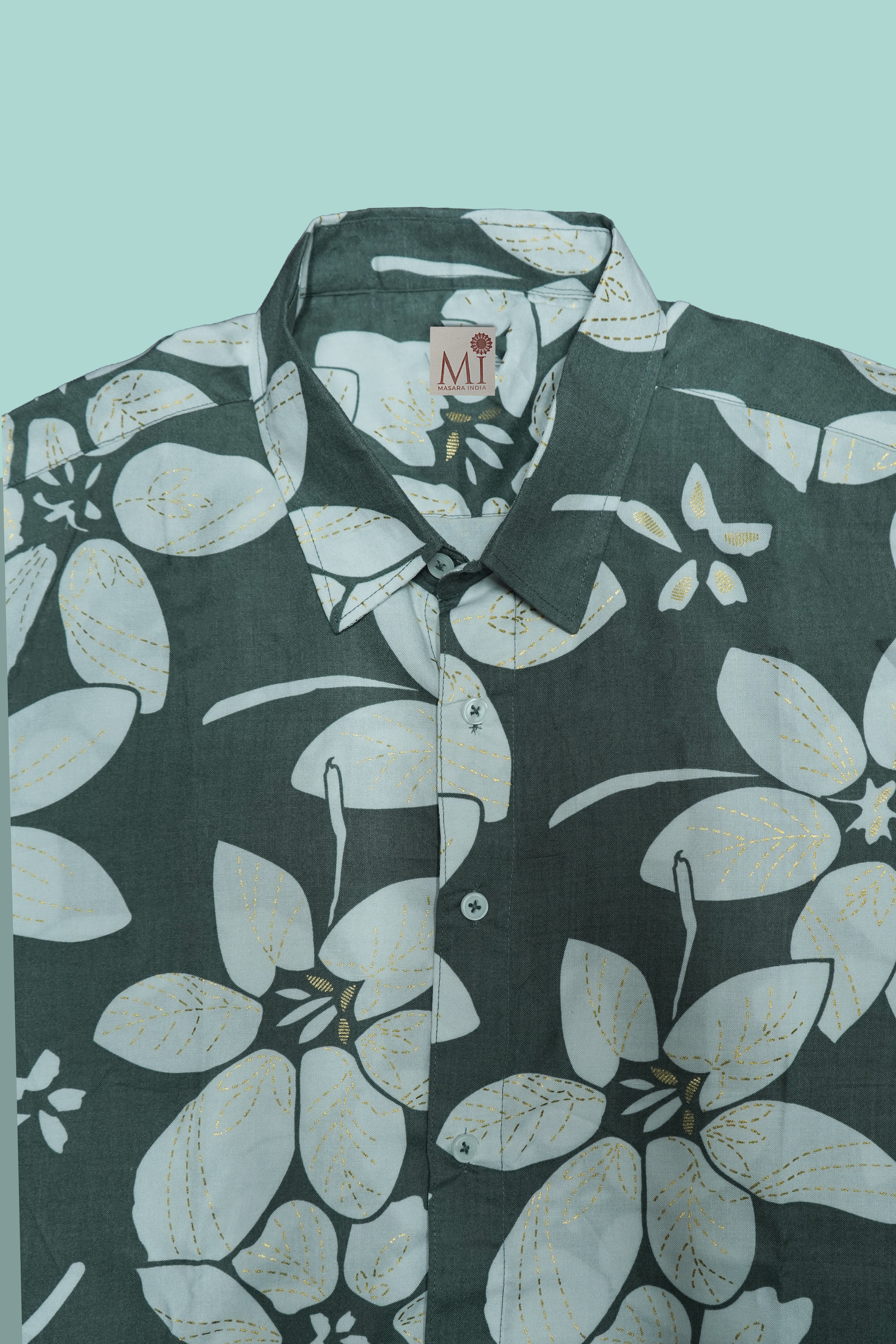 Soft Cotton Rosy Brown Shirt for Men
