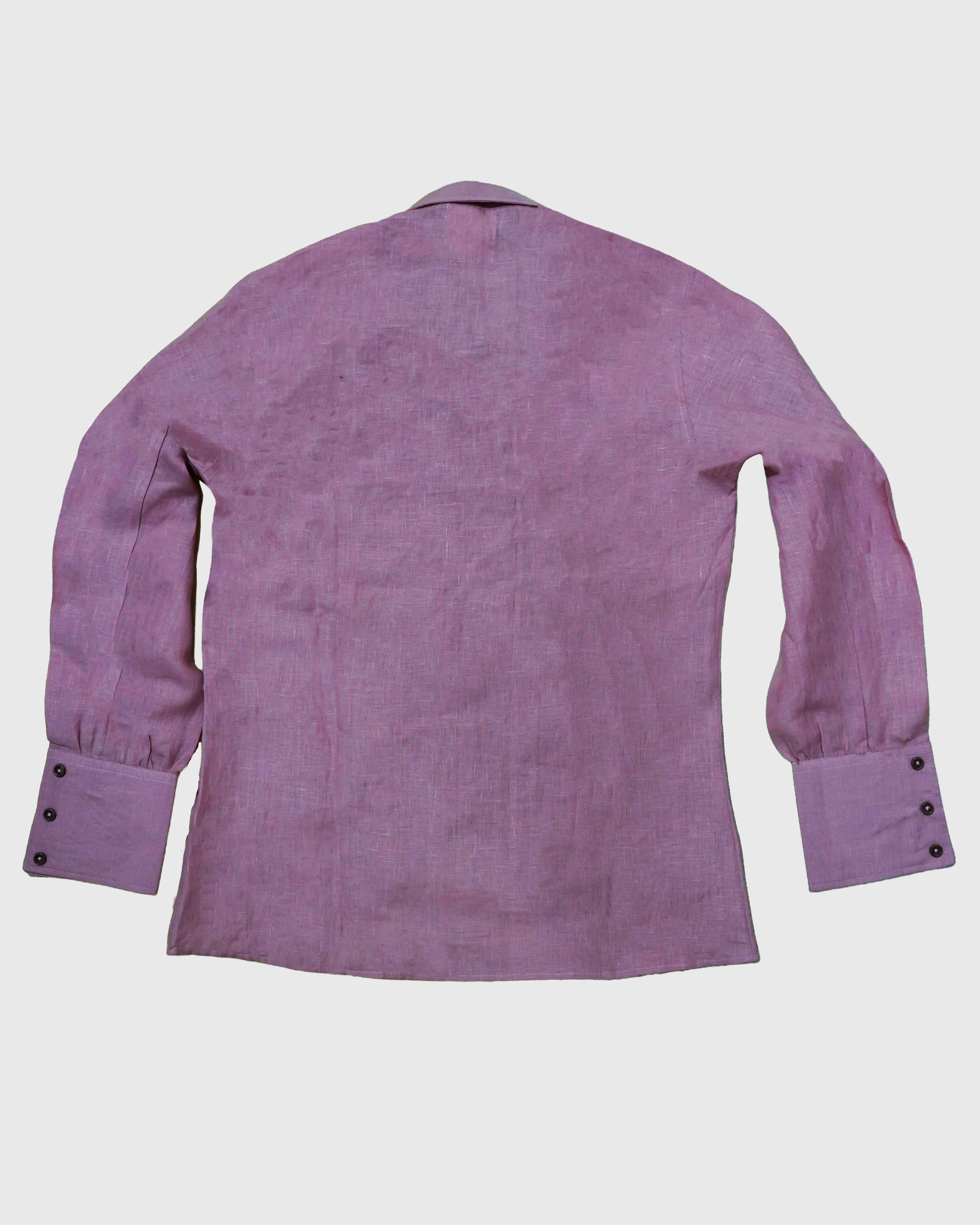 Women’s Pure Linen Dusty Pink Shirt – Elegant Casual Summer Wear