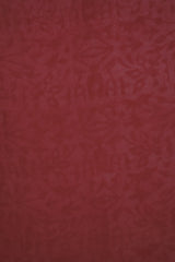 Elegant Maroon & White Batik Print Chanderi Cotton Silk Saree with Blouse Piece
