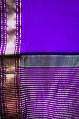 Maheshwari Cotton Silk Saree with Eye Border