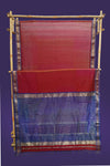 Maheshwari Cotton Silk Saree with Eye Border