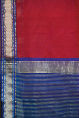 Maheshwari Cotton Silk Saree with Eye Border