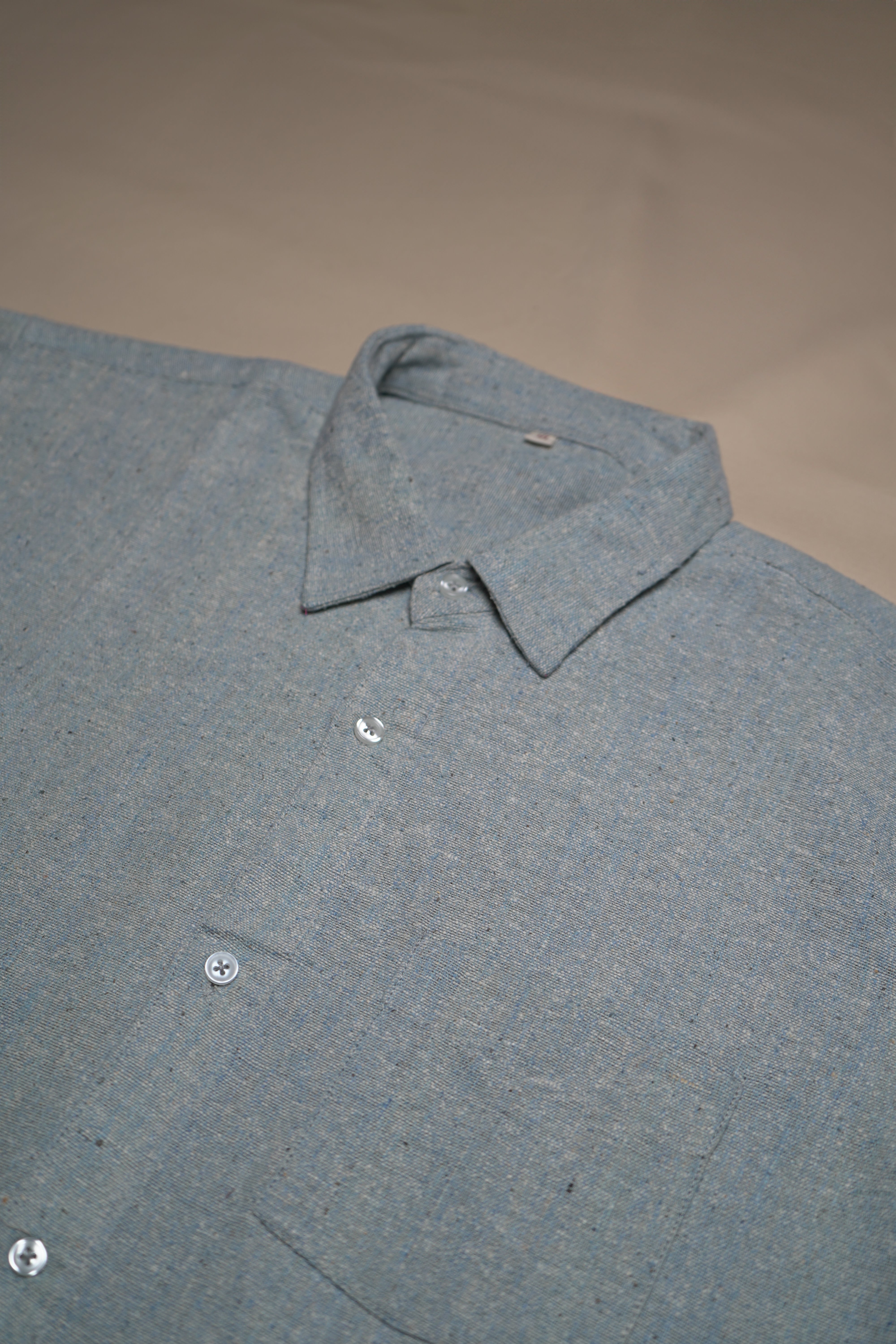 Dindori Khadi Cotton Plain Men’s Shirt