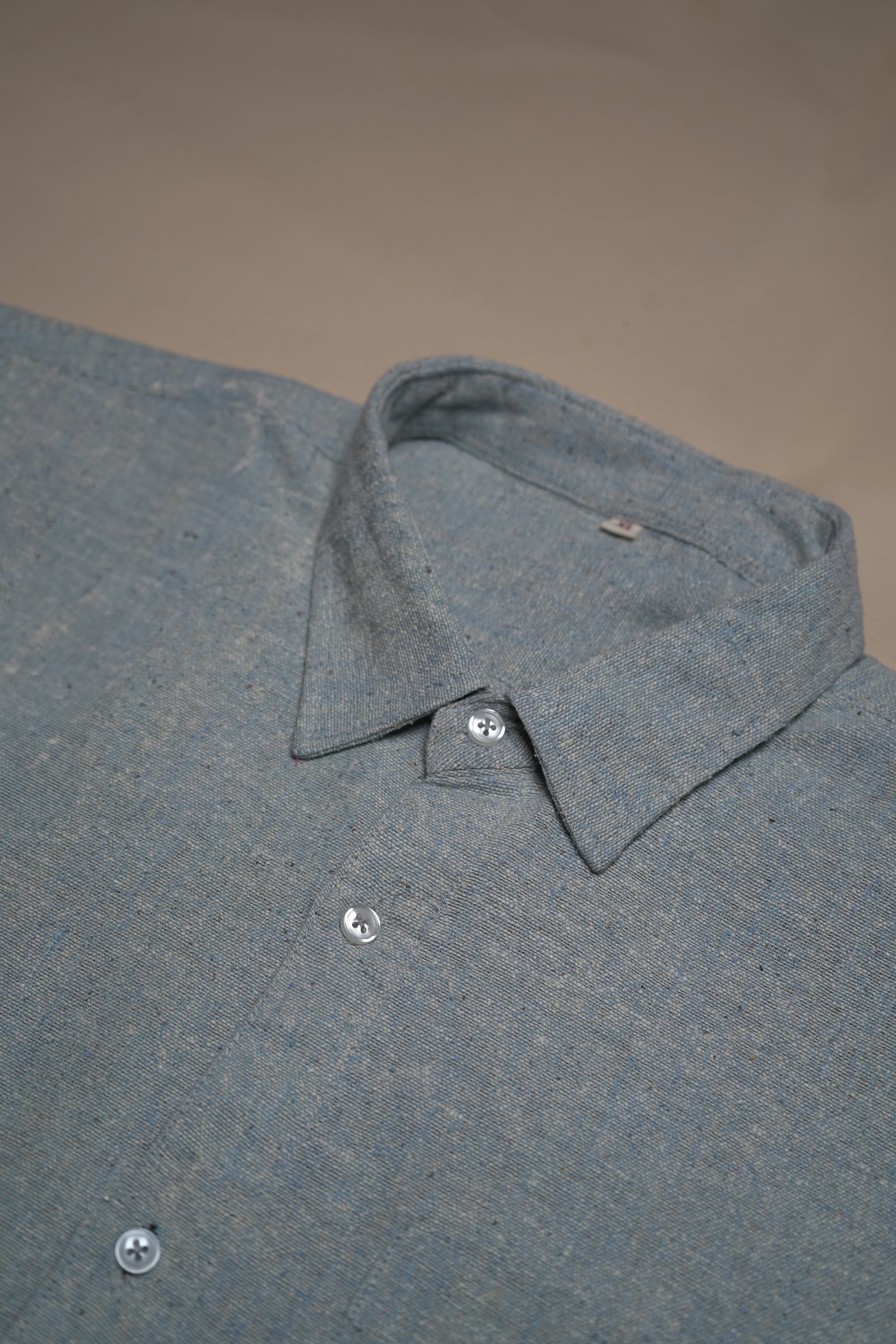 Dindori Khadi Cotton Plain Men’s Shirt