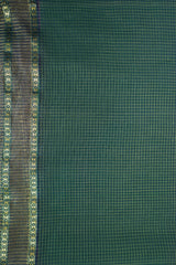 Maheshwari Cotton Silk Saree with Small Check Border