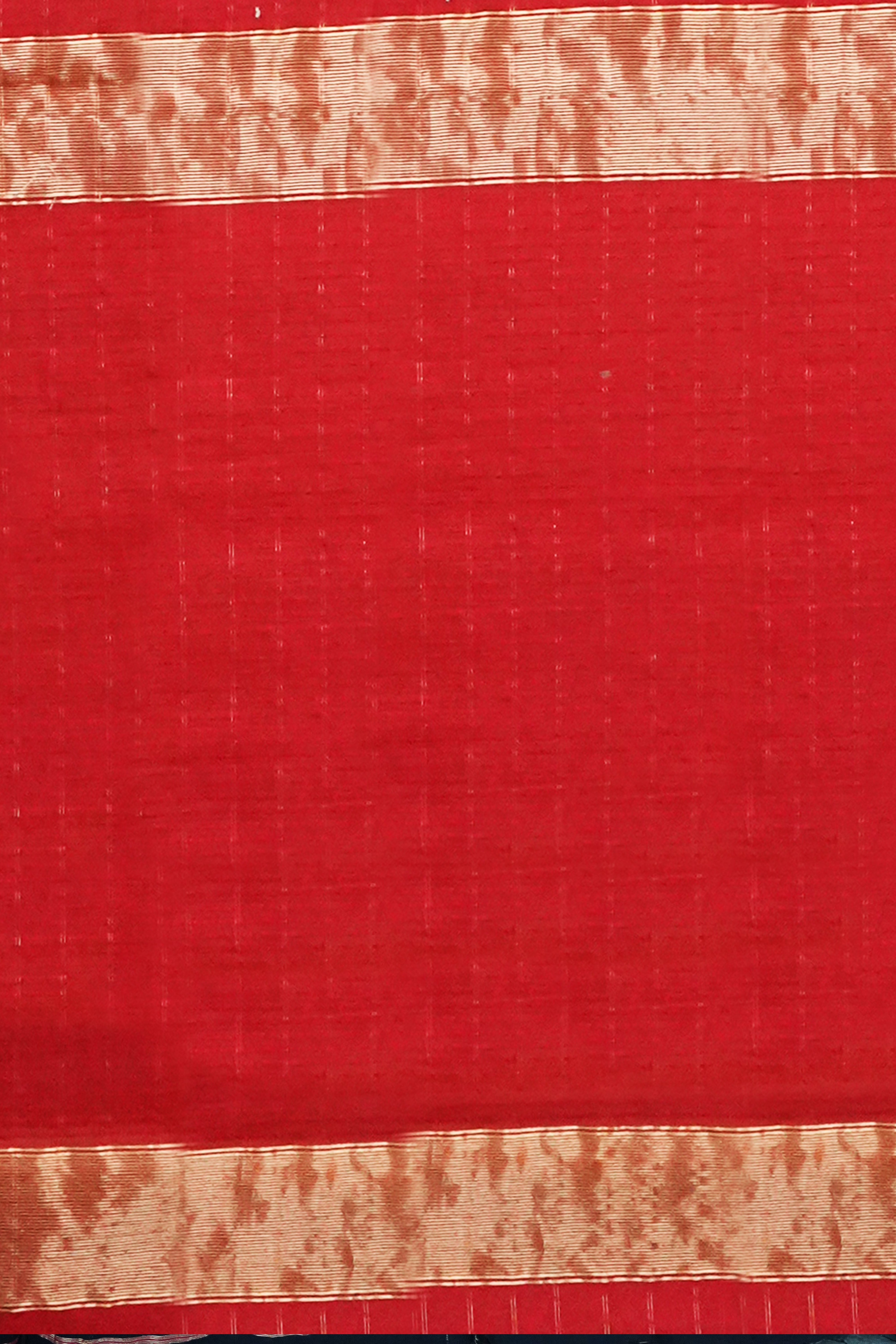 Maheshwari Cotton Silk Saree with Silk Check Border