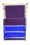 Maheshwari Cotton Silk Saree with Eye Border