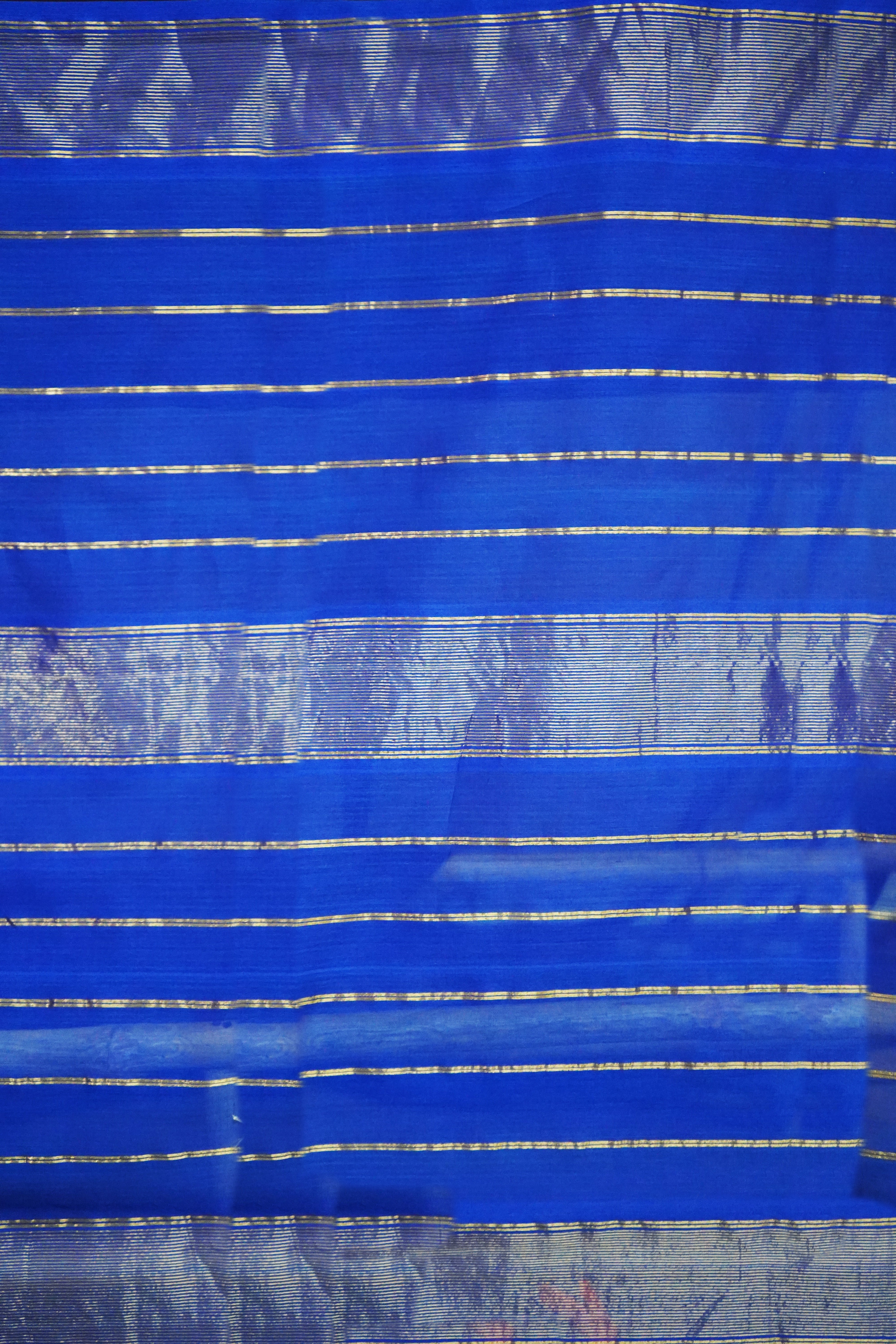 Maheshwari Cotton Silk Saree with Eye Border