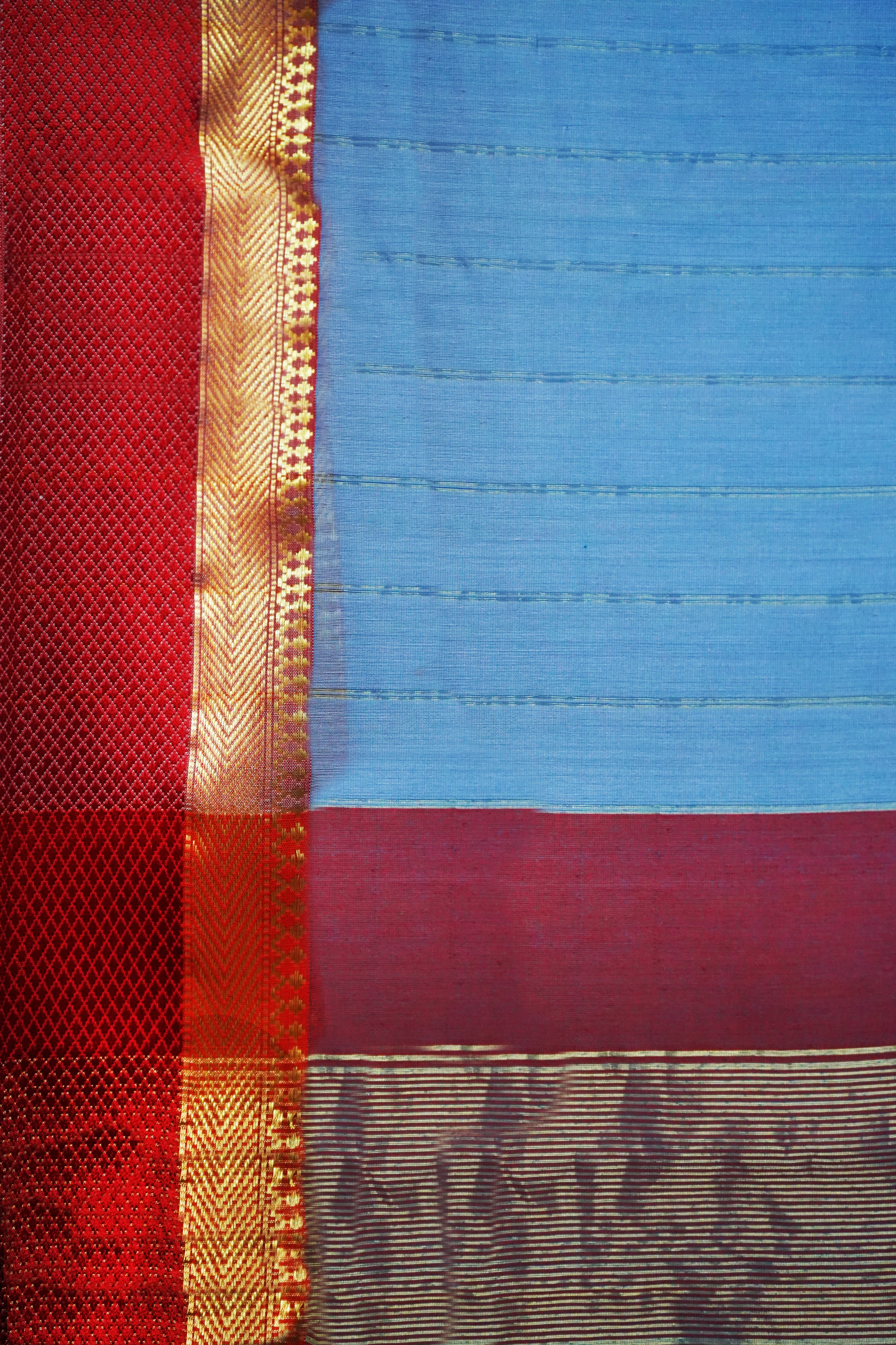 Maheshwari Cotton Silk Saree