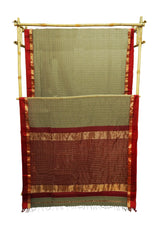 Maheshwari Cotton Silk Saree