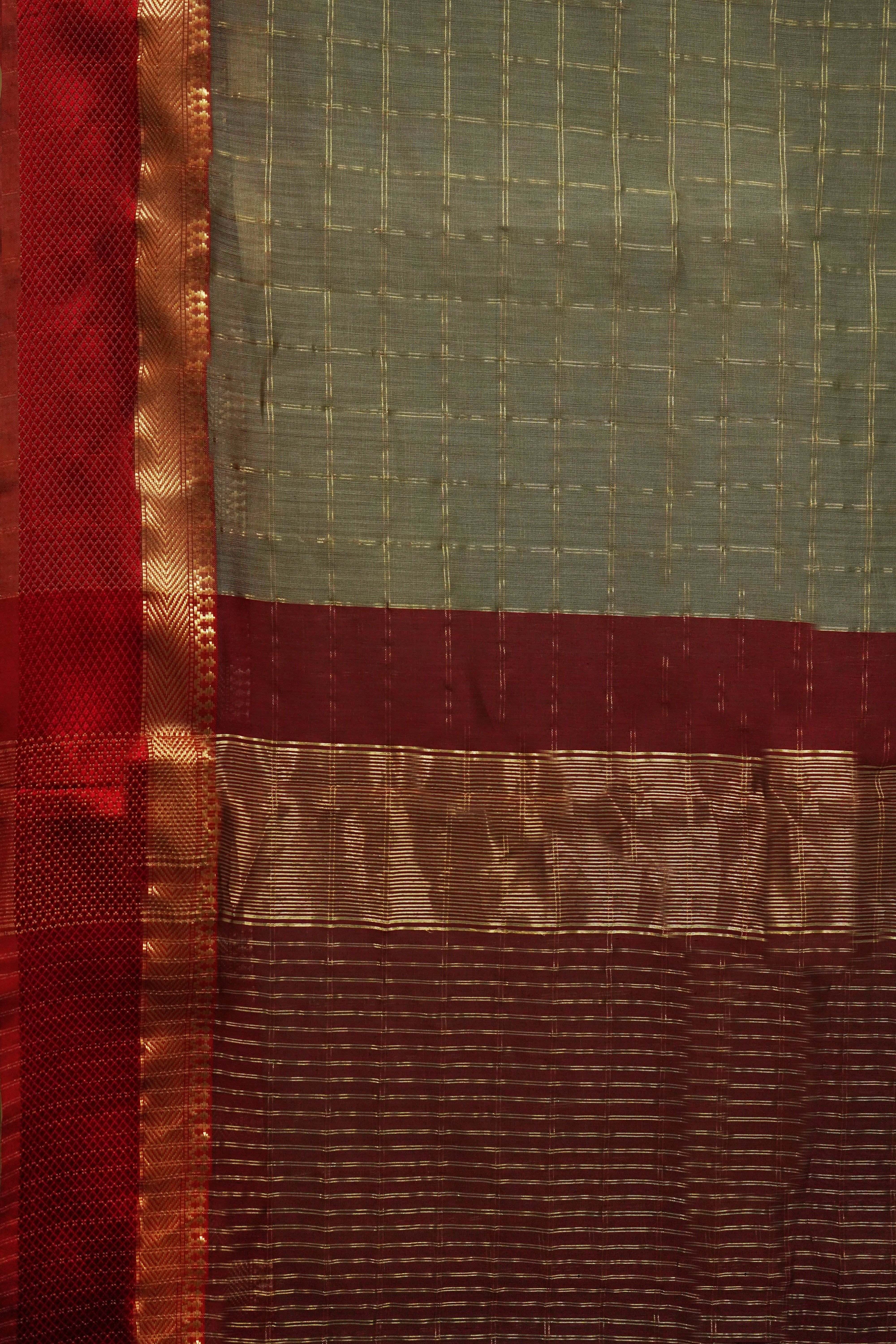 Maheshwari Cotton Silk Saree