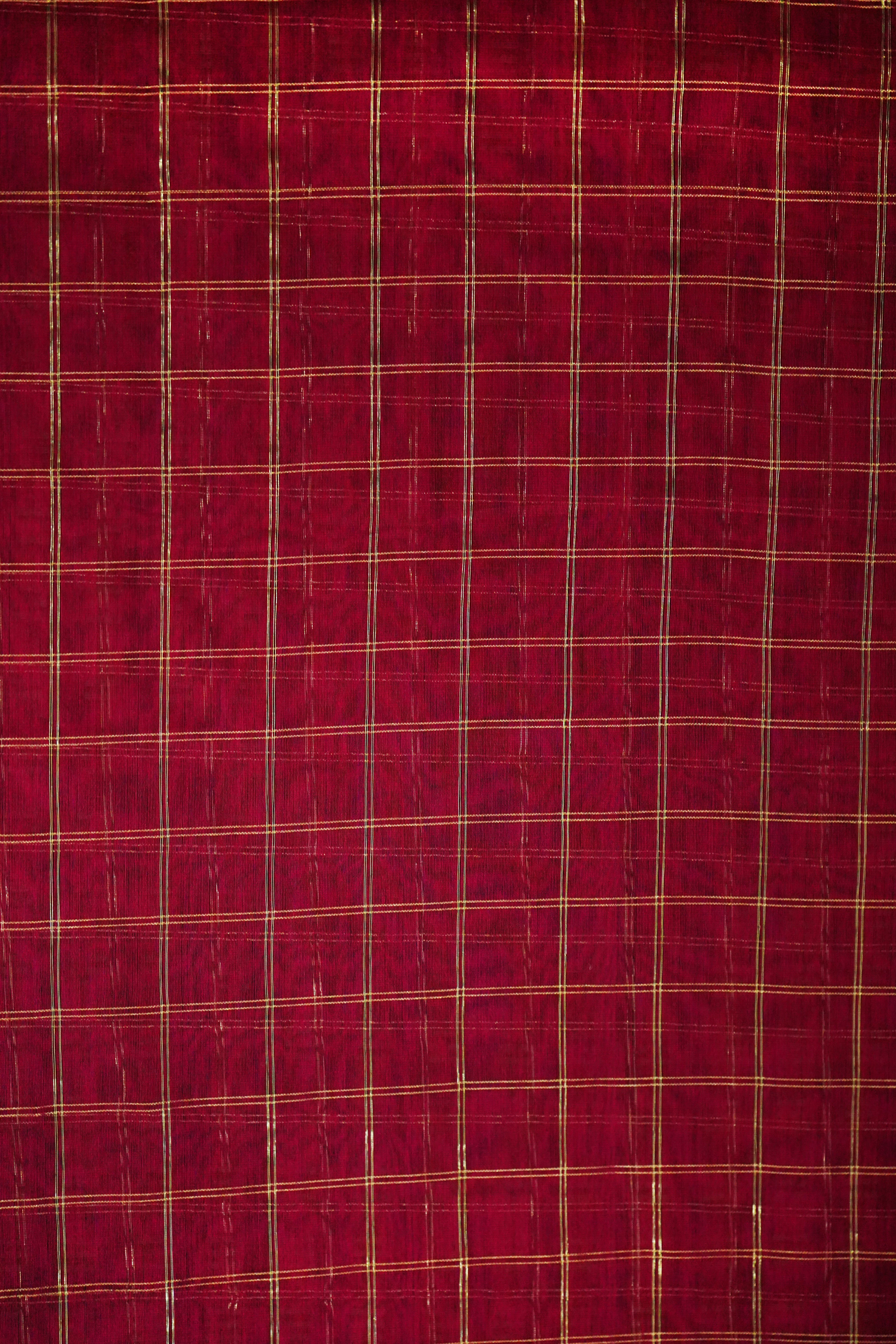 Maheshwari Cotton Silk Silk Border Check Saree