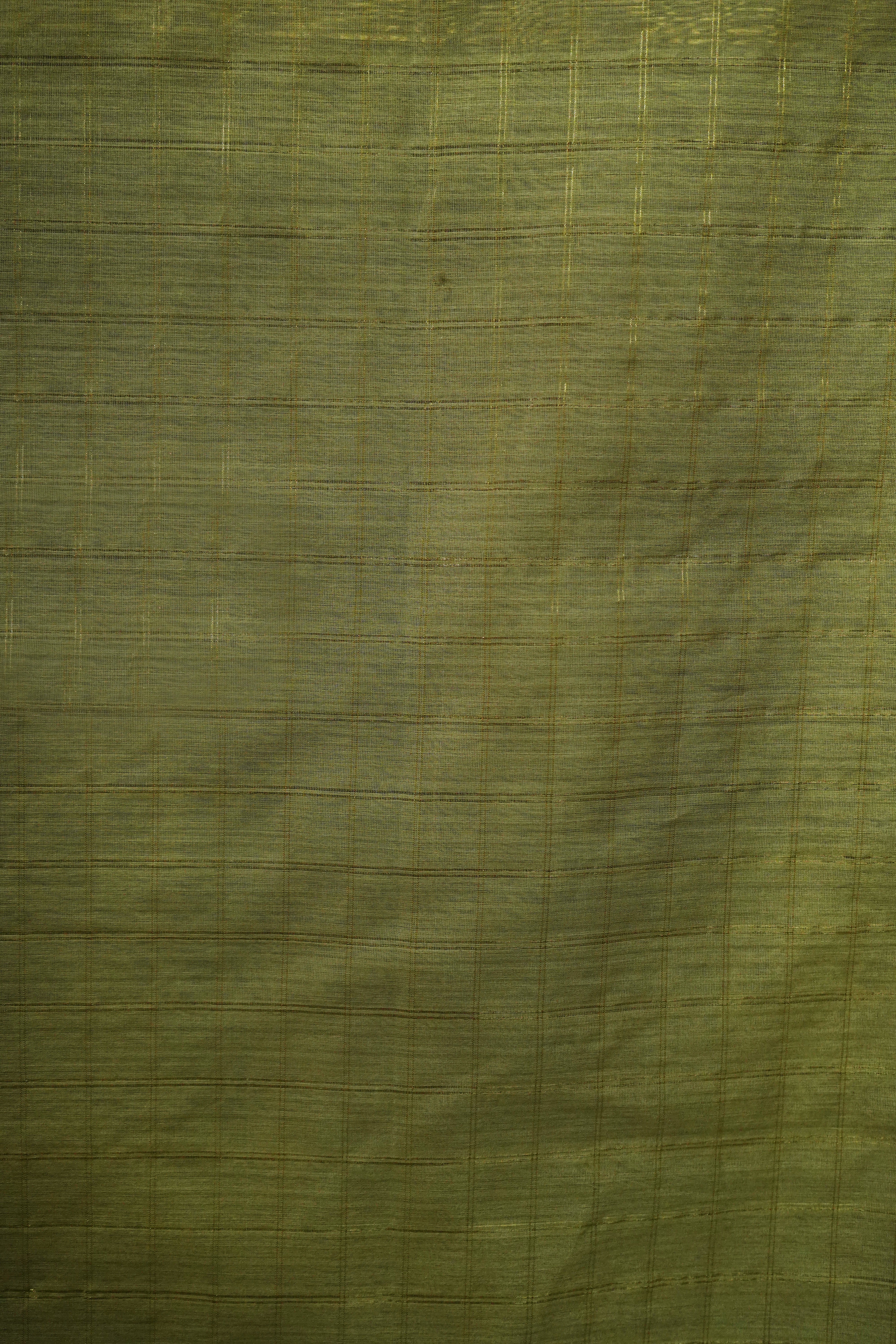 Maheshwari Cotton Silk Silk Border Check Saree