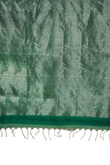 Maheshwari Cotton Silk Half Jari Saree