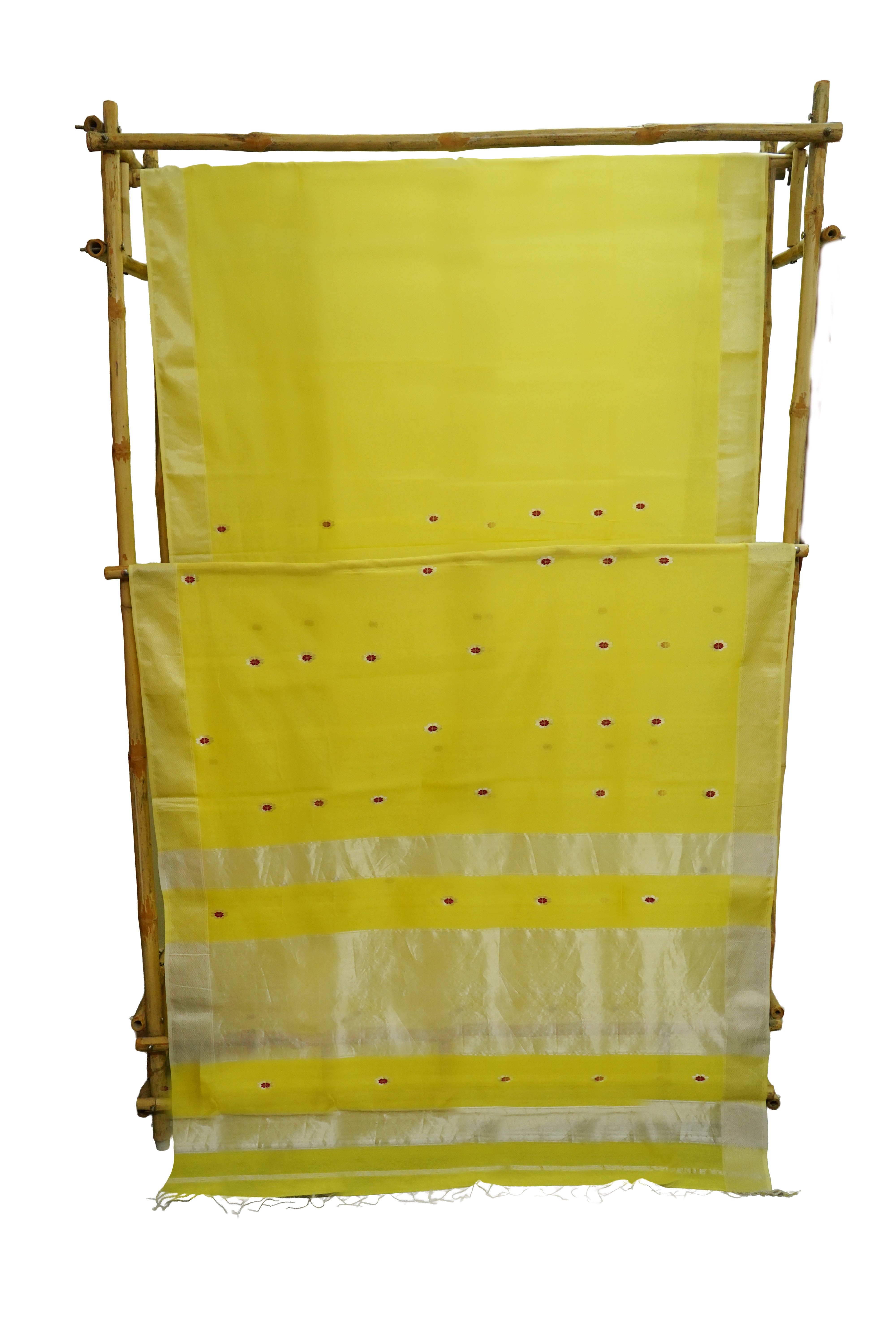 Maheshwari Cotton Silk Meena Booti Saree